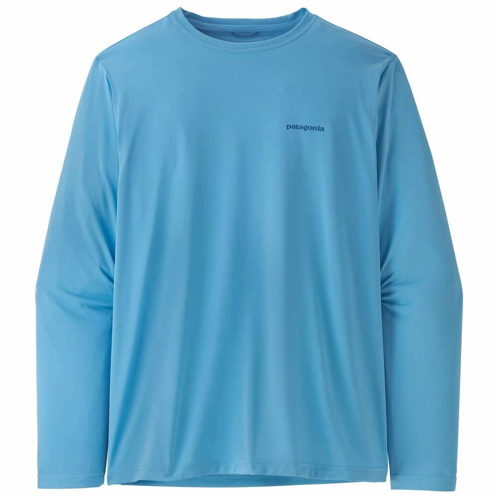 NEW PATAGONIA men's capilene cool daily fish graphic shirt in fitz roy tarpon la